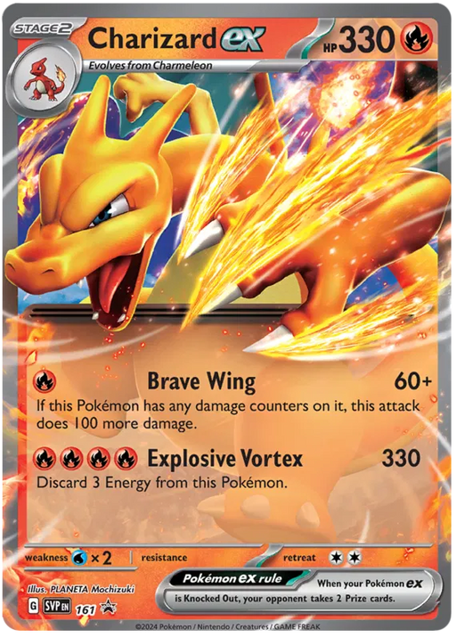 Charizard ex SVP161 Pokemon Promo Card Scarlet Violet Promo Pokemon Card