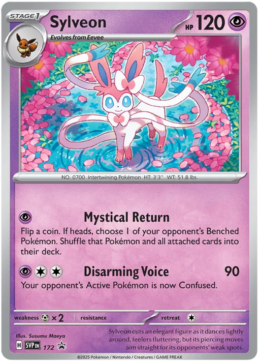 Sylveon SVP172 Pokemon Promo Card Scarlet Violet Promo Pokemon Card