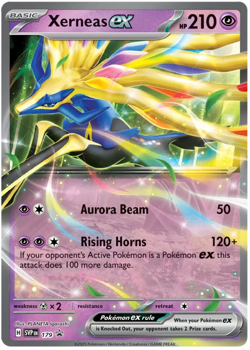 Xerneas ex SVP179 Pokemon Promo Card Scarlet Violet Promo Pokemon Card