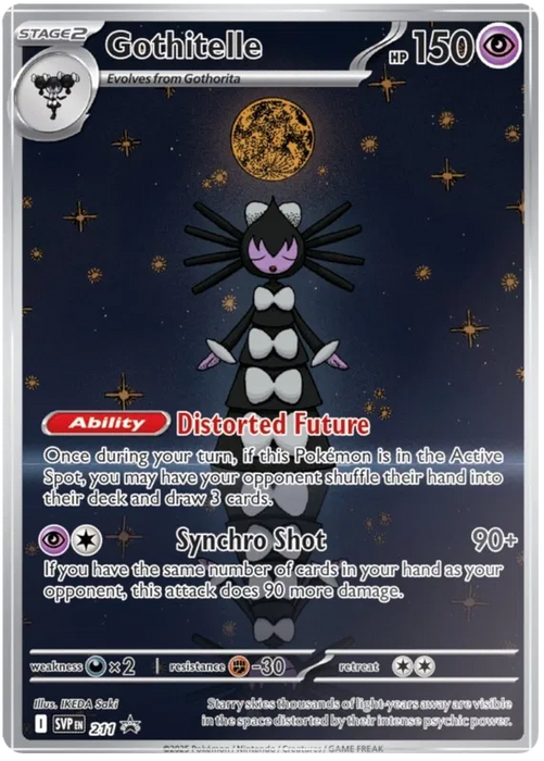 Gothitelle SVP211 Pokemon Promo Card Scarlet Violet Promo Pokemon Card
