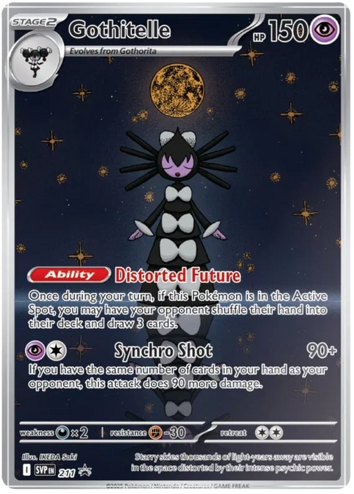 Gothitelle SVP211 Pokemon Promo Card Scarlet Violet Promo Pokemon Card