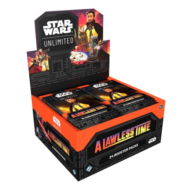 Star Wars: Unlimited – A Lawless Time Booster Box (24 Packs) | Trading Card Game | Titan Cards