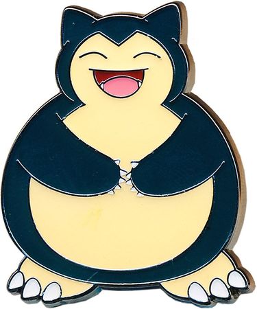Snorlax Pin Badge (Rare) from 2020 (Official Pokemon TCG Pin)