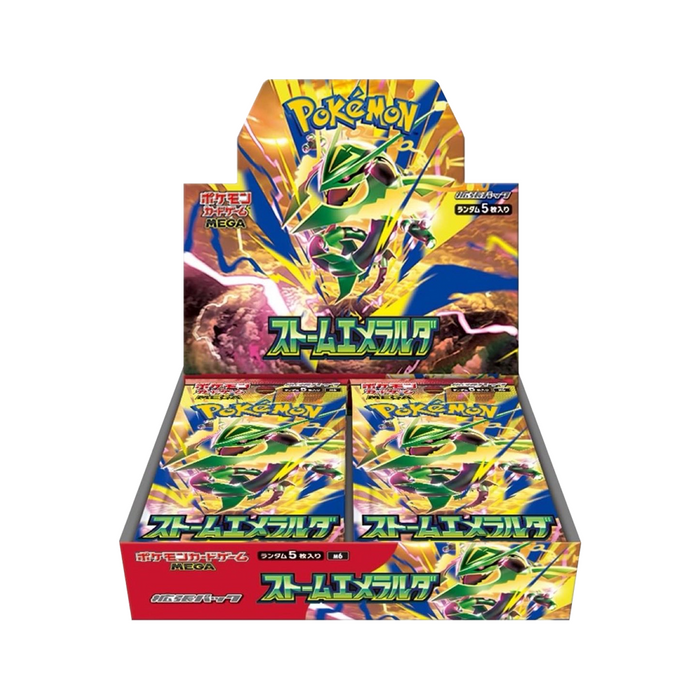 Pokemon Storm Emeralda m6 Japanese Booster Box