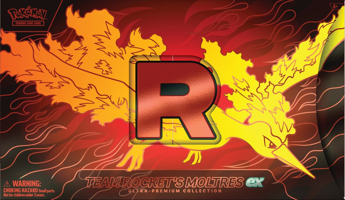 Pokemon TCG Team Rocket's Moltres EX Ultra Premium Collection