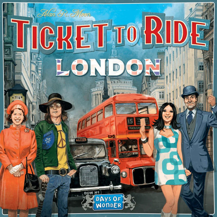Ticket to Ride: London Board Game – Fast-Paced Strategy Fun for Families & Friends