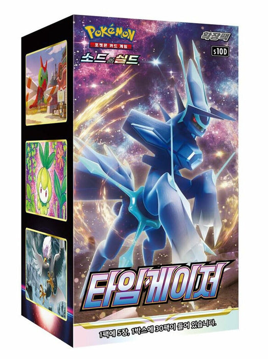 Pokemon TCG Time Gazer S10D Korean Booster Box (30 Booster Packs)