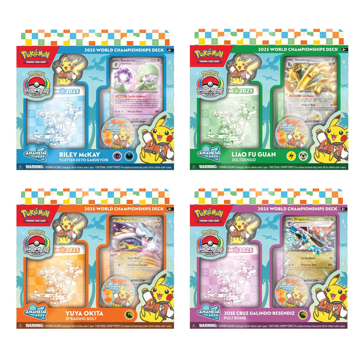 Pokemon TCG: World Championship Decks 2025 - Assortment (Set of 4)