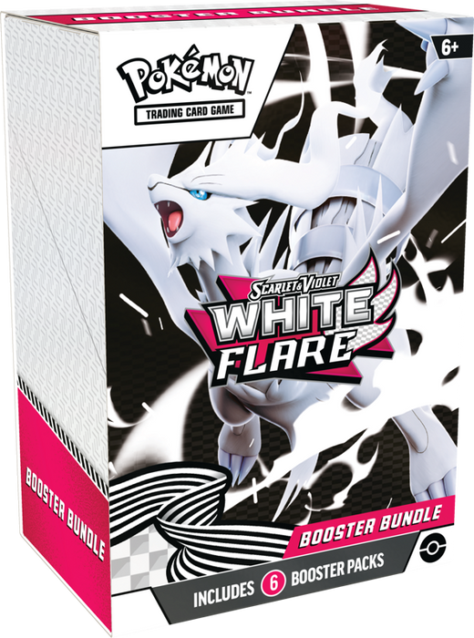 Pokemon TCG Scarlet & Violet White Flare Booster Bundle (6 Booster Packs)