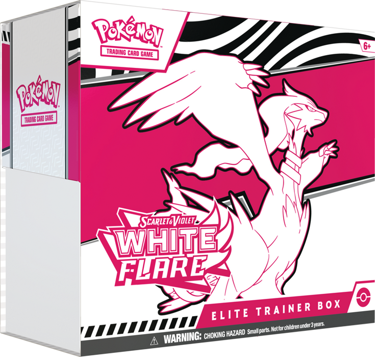 Pokemon TCG Scarlet & Violet White Flare Elite Trainer Box (Reshiram)