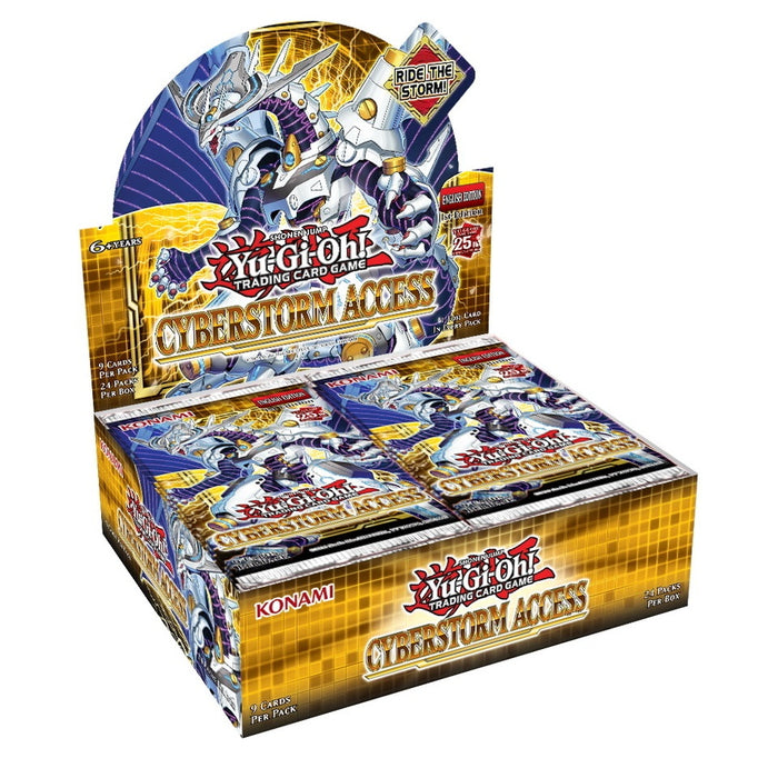 Yu-Gi-Oh! TCG Cyberstorm Access Booster Box | 24 Packs | 7 Cards Per Pack