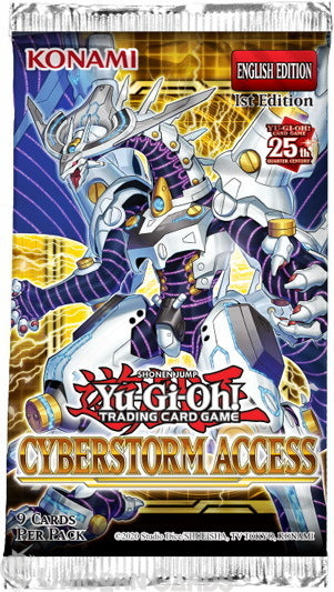 Yu-Gi-Oh! TCG Cyberstorm Access Booster Box | 24 Packs | 7 Cards Per Pack