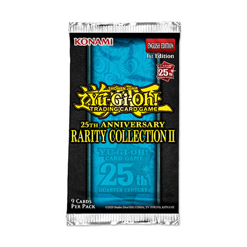 Yu-Gi-Oh! 25th Anniversary Rarity Collection II Premium Booster Box | Sealed Trading Card Display | Authentic Konami TCG