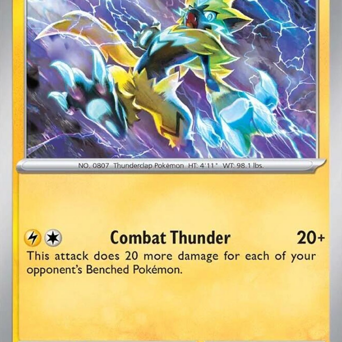 Zeraora 055/142 Rare Reverse Holo Pokemon Card — Titan Cards Ltd