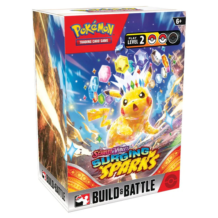 Pokemon TCG - Scarlet & Violet - Surging Sparks - Build & Battle Box