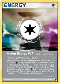 Holon Energy WP 86/101 Rare Pokemon Card (EX Dragon Frontier)