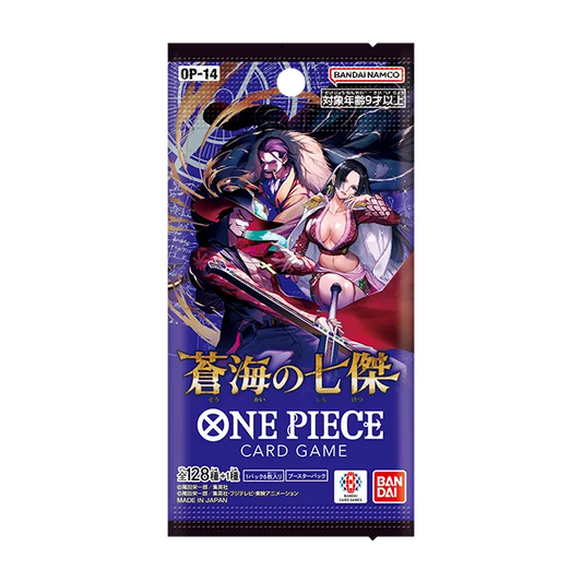 ONE PIECE OP-14 Card Game "THE AZURE SEA'S SEVEN" Japanese Booster Box