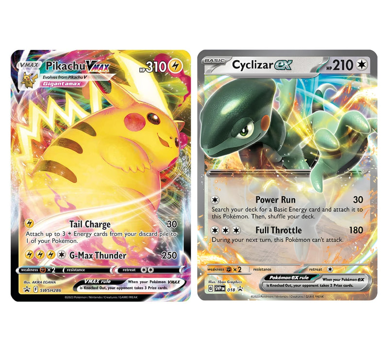 Pokemon 2x Random JUMBO (Oversized) Cards Mystery Bundle