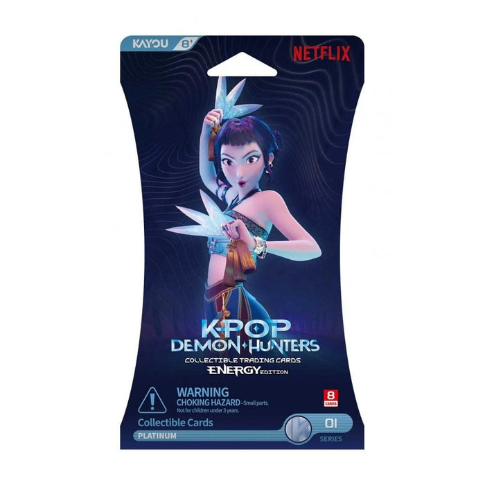 KPop Demon Hunters Series 01A (Energy FOIL Edition) – Sleeved Booster Box (12 Packs)