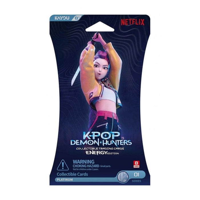 KPop Demon Hunters Series 01A (Energy FOIL Edition) – Sleeved Booster Box (12 Packs)
