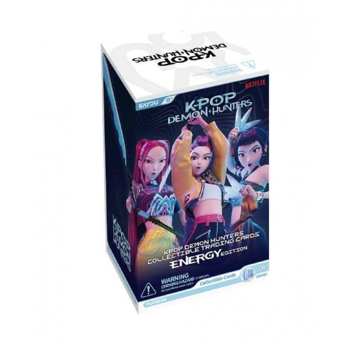 KPop Demon Hunters Series 01A (Energy FOIL Edition) – Sleeved Booster Box (12 Packs)