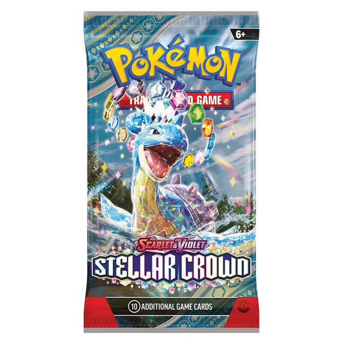 Pokemon TCG - Scarlet & Violet - Stellar Crown - Booster Pack Titan Cards Ltd Pokemon TCG - Scarlet & Violet - Stellar Crown - Booster Pack Titan Cards Ltd