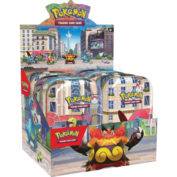 Pokemon TCG Lumiose City - Mini Tins Assorted Display - CDU (10)