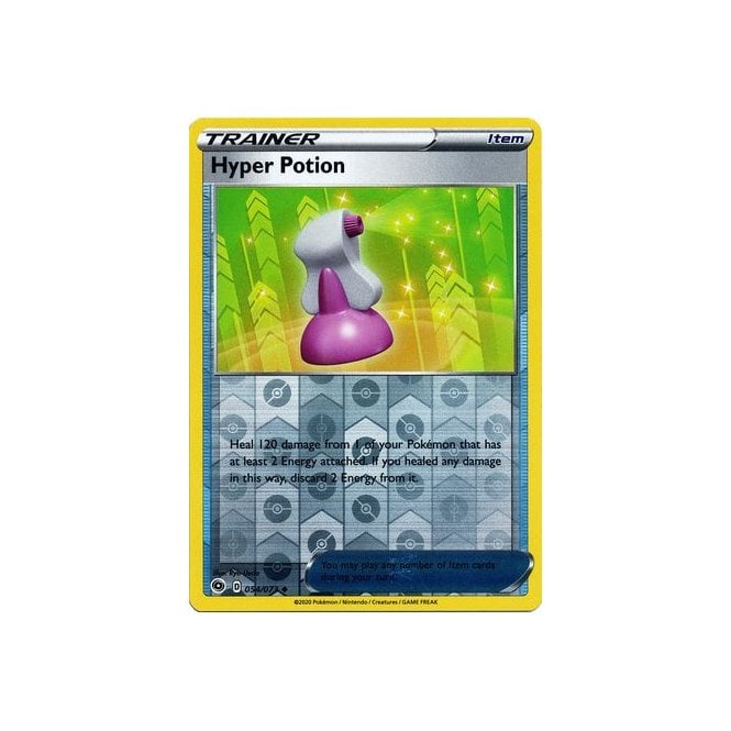 Hyper Potion 054/073 Uncommon Reverse Holo Pokemon Card (Champions Path)