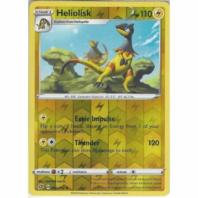 Charjabug 065/192 Uncommon Reverse Holo Pokemon Card (SWSH Rebel Clash)