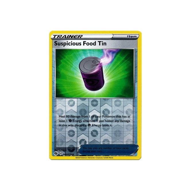 Suspicious Food Tin 066/073 Uncommon Reverse Holo Pokemon Card (Champions Path)