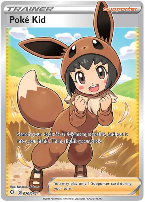 PokÃƒÂ© Kid 070/072 Ultra Rare Pokemon Card (Shining Fates)