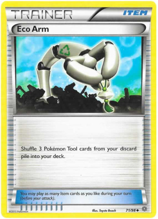 Eco Arm 71/98 Uncommon Pokemon Card (XY Ancient Origins)
