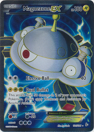 Magnezone EX 101/106 Ultra Rare Pokemon Card (XY Flashfire)