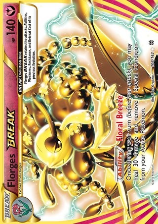 Florges BREAK 104/162 XY BREAKThrough Ultra Rare — Titan Cards Ltd