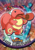 Lickitung 108 Topps Series 2 Pokemon Card