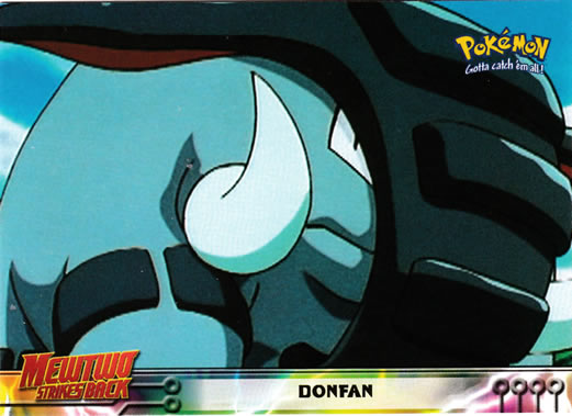 Donphan 11 - Mewtwo Strikes Back Topps Pokemon Card