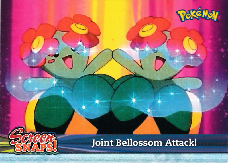 Joint Bellossom Attack Snap 12 Topps Johto Series 1 Episode Card
