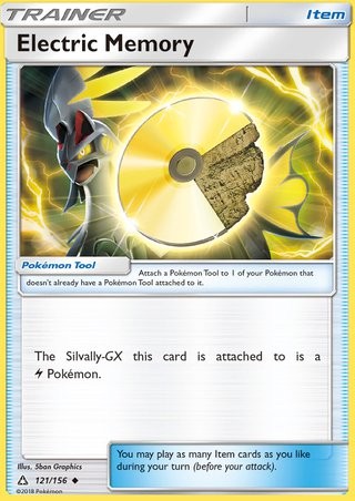 Electric Memory 121/156 Uncommon Pokemon Card (Ultra Prism)