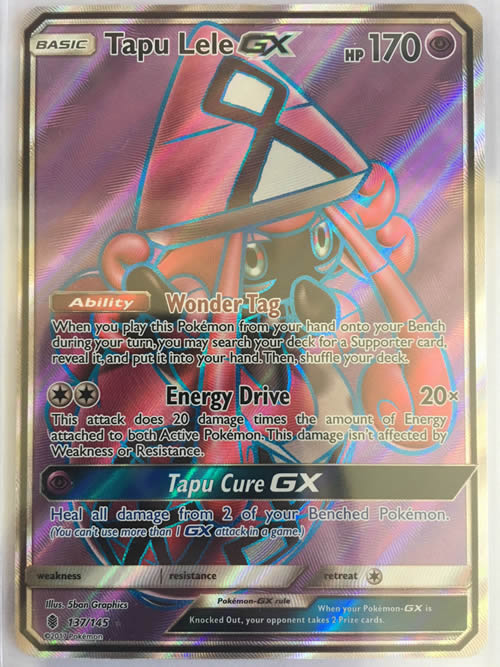 Tapu Lele GX 137/145 Ultra Rare Pokemon Card (Guardians Rising) Titan Cards Ltd Tapu Lele GX 137/145 Ultra Rare Pokemon Card (Guardians Rising) Titan Cards Ltd