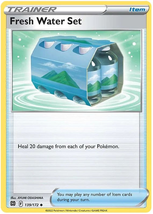 Fresh Water Set 139/172 Uncommon Pokemon Card (SWSH Brilliant Stars)