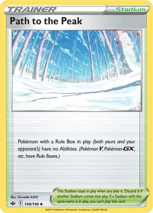 Path to the Peak 148/198 Uncommon Pokemon Card (SWSH Chilling Reign)