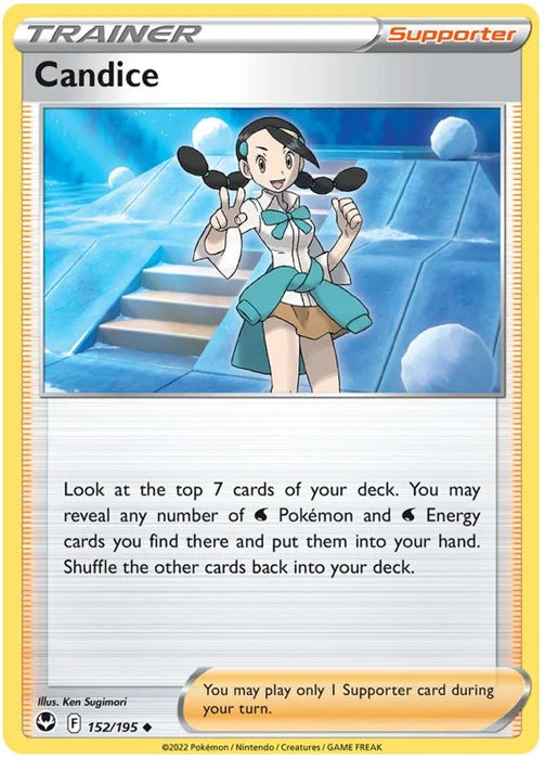 Candice 152/195 Uncommon Pokemon Card (SWSH Silver Tempest)