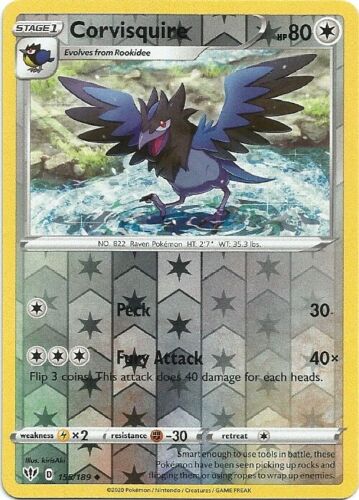 Fletchling 151/189 Common Reverse Holo Pokemon Card (Darkness Ablaze) Titan Cards Ltd Fletchling 151/189 Common Reverse Holo Pokemon Card (Darkness Ablaze) Titan Cards Ltd
