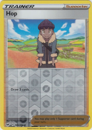 Hop 165/202 Uncommon Reverse Holo Pokemon Card (Sword & Shield) — Titan  Cards Ltd