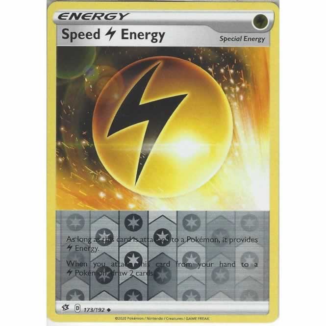 Speed Lightning Energy Reverse Holo 173/192 Uncommon Pokemon Card (SWSH Rebel Clash)