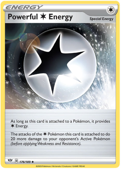 Powerful Colorless Energy 176/189 Uncommon Pokemon Card (Darkness Ablaze)