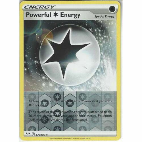 Powerful Colorless Energy 176/189 Uncommon Reverse Holo Pokemon Card ( —  Titan Cards Ltd
