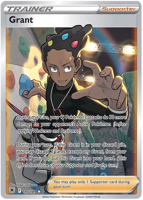 Grant 185/189 Rare Ultra Pokemon Card (SWSH Astral Radiance)