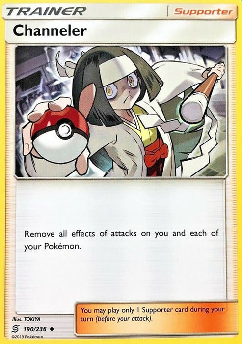 Channeler 190/236 Uncommon Trainer Card (Unified Minds)