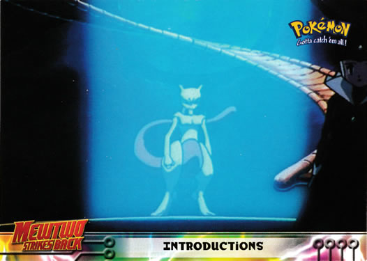 Introductions 21 - Mewtwo Strikes Back Topps Pokemon Card